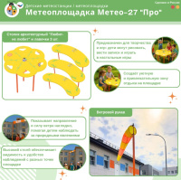 Музыкальные площадки и метеостанции + Метеоплощадка Метео-27 "Про"