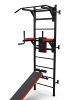 Шведские стенки + Шведская стенка с опциями DFC Lite VT-6006 (D-1235) / профиль 1,5 мм
