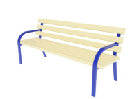 Скамейки и столики + Скамья парковая 1950 МФ 05-001