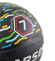 Баскетбольные мячи + Мяч баскетбольный Larsen Street Black Stripes