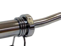 Грифы + Гриф олимпийский слабоизогнутый хромированный 47" REBEL с замками