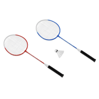 KRAFLA FUN100 Набор для бадминтона: ракетка (2 шт), волан
