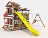 Детские уличные комплексы + Детская площадка IgraGrad Домик 4 мод.1