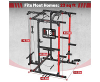 Мультистанции + Силовая рама многофункциональная DFC D029