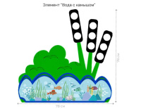 Декоративно-развивающие панели + Игровая настенная панель "Окружающая среда" мини