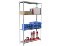 Металлические стеллажи + Стеллаж MS Standart 200KD/100x40/4