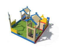 Песочницы + Песочный дворик в гостях у Зайки ИО 03150