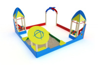 Песочницы + Песочный дворик Космопорт ИО 07-544