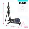 Эллиптические тренажеры + Эллиптический тренажер домашний CARBON FITNESS E40