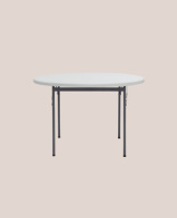 Складные столы + Стол круглый складной пластиковый Кейт 116