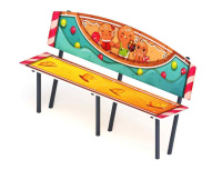 Скамейки и столики + Скамейка детская Пряничный домик - МФ 41.01.01-04.И1