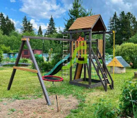 Детские уличные комплексы + Детская площадка IgraGrad Панда Фани Nest