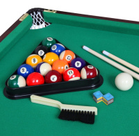 Бильярдные столы + Бильярдный стол Fortuna Пул 5фт 9 в 1 с комплектом аксессуаров