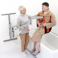 Подъемники для больных + Кронштейн настенный для MET TITAN M