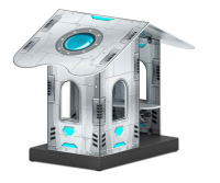 Теневые навесы, беседки + Домик мини 1 (Космопорт) МФ 10.01.10-03