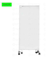 Ширмы медицинские + Ширма медицинская с пластиком на колесиках Ш02