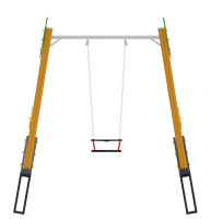 Детские качели + ИО 01-132.007 (Лесная сказка) Качели Д1