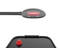 Аэрохоккей + Игровой стол UNIX Line Аэрохоккей (142х64 cм) Black