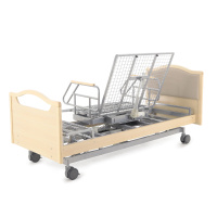  Кровати для домашнего использования + Кровать электрическая Med-Mos DB-2B с поворотным креслом в правую сторону (светлое дерево)