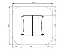 Теневые навесы, беседки + Домик малый 1 Лукоморье - МФ 10.25.01-01
