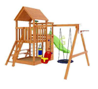 Детские уличные комплексы + Детская площадка IgraGrad Крафт Pro 3