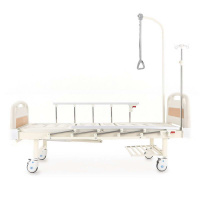 Кровати функциональные + Кровать механическая Med-Mos Е-8 (MM-2014Д-09) (2 функции) с полкой