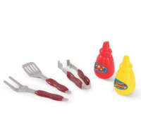 Игровое домашнее оборудование + Детский игровой домик с грилем