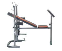 Скамьи + Скамья со стойками под штангу с опциями DFC D125