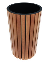 Урны + Урна деревянная Сити МФ 06-518