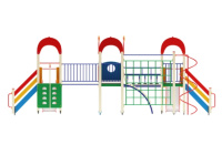 Детские уличные комплексы + Детский игровой комплекс «Солнышко» H=1200 ДИК 25-502