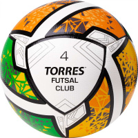 Футбольные мячи + Мяч футзальный TORRES Futsal Club FS323764, размер 4