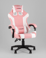 Игровые кресла + Кресло спортивное TopChairs MG-7035 розово-белый