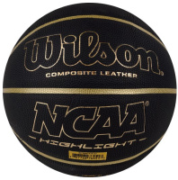 Баскетбольные мячи + Мяч баскетбольный Wilson NCAA Highlight Gold WTB067519XB07, размер 7