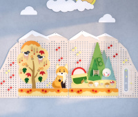 Декоративно-развивающие панели + Многофункциональная панель-трансформер "Времена года" (Сезон "Осень")