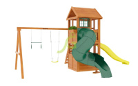 Детские уличные комплексы + Детская площадка IgraGrad Клубный домик с трубой