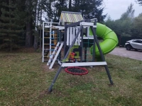 Уличные игровые комплексы для детей + Детская игровая площадка IgraGrad X4