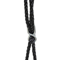 Качели для детских площадок + Качели-гнездо подвесные UNIX Line Black 100