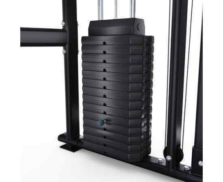 Тренажеры кроссоверы + Кроссовер DFC HomeGym D71506 / 2 стека по 75 кг