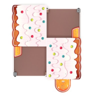 Теневые навесы, беседки + Теремок (Пряничный домик) - Беседка - МФ 10.07.01-02