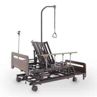 Кровати функциональные + Кровать электрическая Med-Mos DB-11А (ЛДСП венге) с регулировкой высоты ложемента