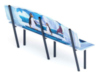 Скамейки и столики + Скамейка детская Снежная королева - МФ 41.01.01-05.И1