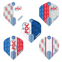 Аксессуары для игры в дартс + Набор из 5-ти комплектов оперений Winmau PDC Prism Zeta Collection 8149