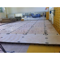 Гимнастическое оборудование + Помост гимнастический пружинный для гимнастического ковра IMP-A487