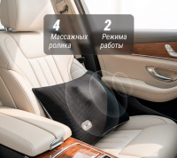 Массажные подушки для спины и шеи + Массажная подушка UNIX Relax Pillow Blue