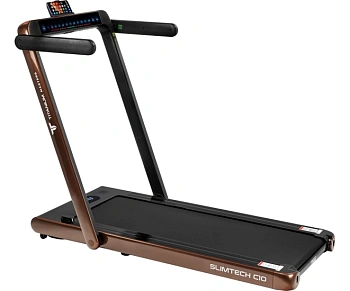 Беговая дорожка Titanium Masters Slimtech C10, коричневая
