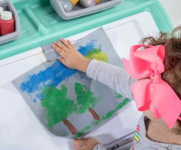 Мебель игровая + Центр хранения 2-в-1 (мятный)