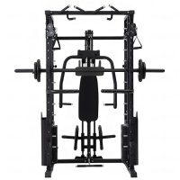 Мультистанции + Многофункциональный силовой комплекс DFC D8680 / 2 стека по 72 кг