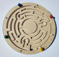 Тактильное оборудование и панели + Тактильный диск (вращающийся, настенный лабиринт)