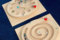 Тактильное оборудование и панели + Тактильно-развивающая панель "Лабиринт-цветок"