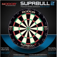 Мишени для игры в дартс + Мишень Nodor Supabull 2 (Начальный уровень)